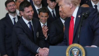 Lionel Messi and Inter Miami feted by President Donald Trump at the White House for MLS Cup title