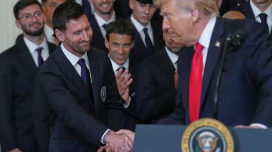 Lionel Messi and Inter Miami feted by President Donald Trump at the White House for MLS Cup title