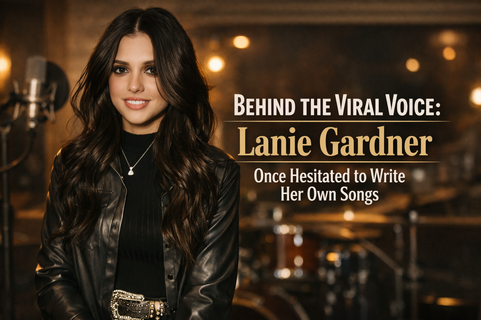 Behind the Viral Voice: Lanie Gardner Once Hesitated to Write Her Own Songs