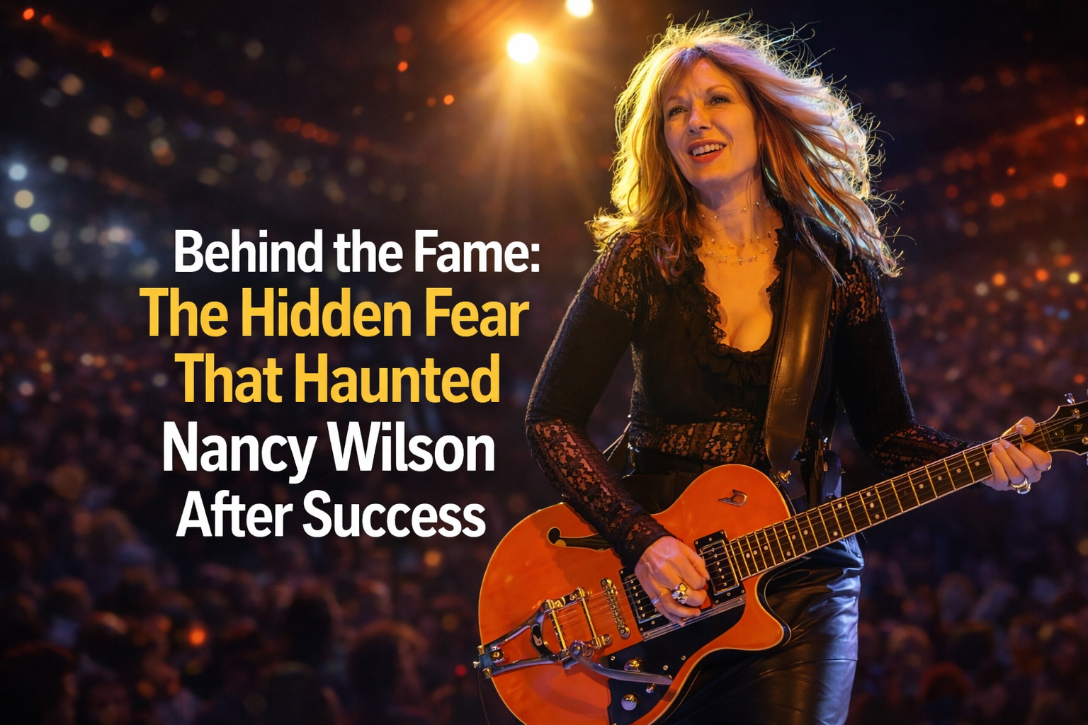 Behind the Fame: The Hidden Fear That Haunted Nancy Wilson After Success