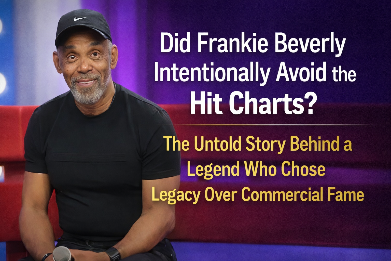 Did Frankie Beverly Intentionally Avoid the Hit Charts? The Untold Story Behind a Legend Who Chose Legacy Over Commercial Fame