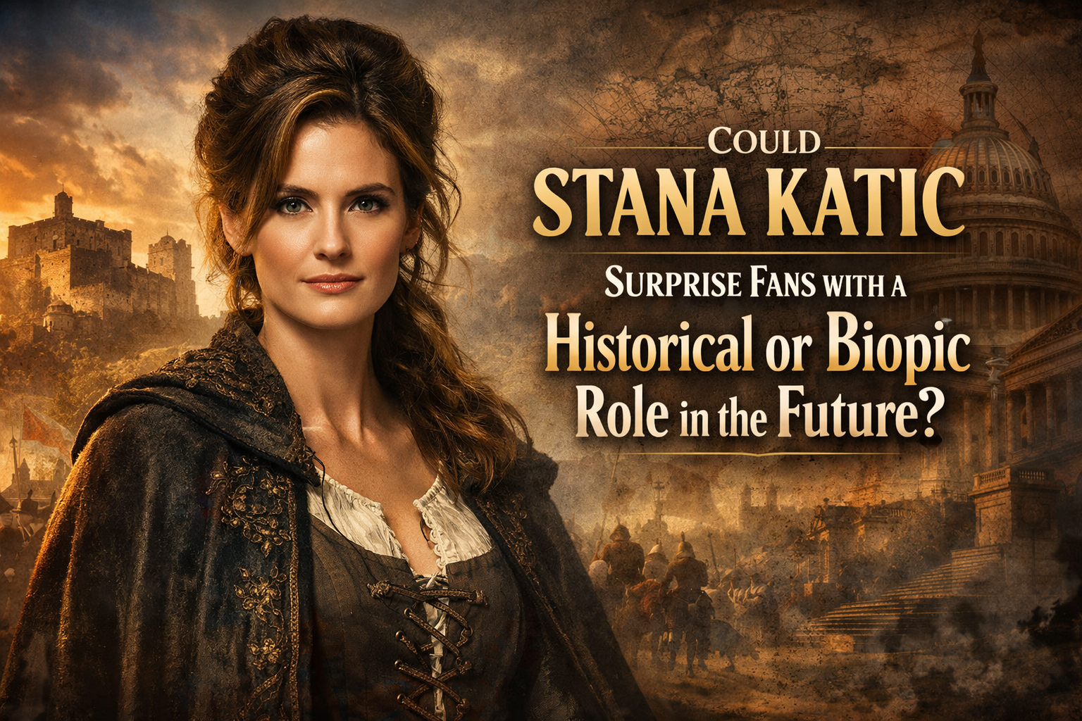 Could Stana Katic Surprise Fans with a Historical or Biopic Role in the Future?