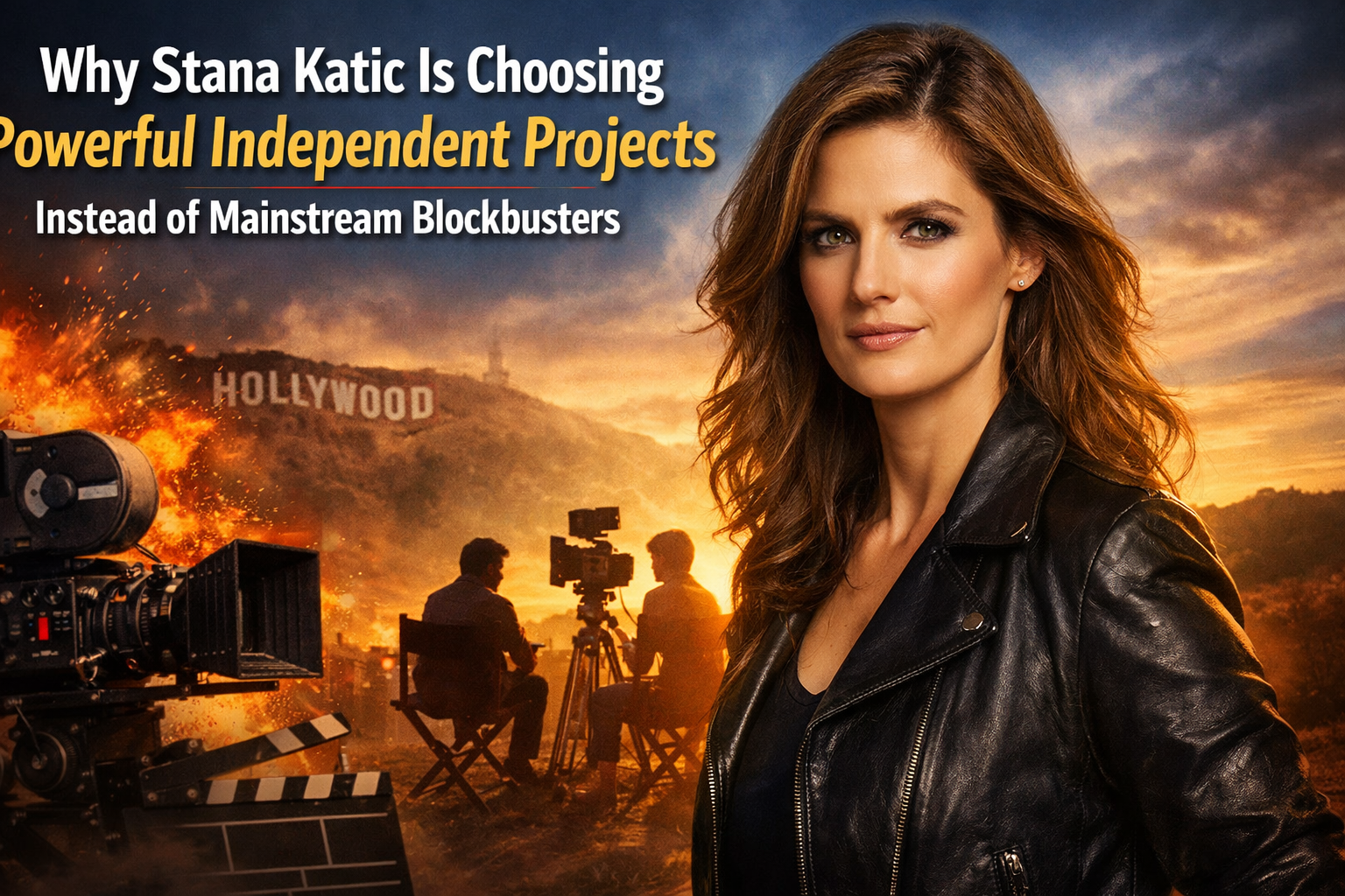 Why Stana Katic Is Choosing Powerful Independent Projects Instead of Mainstream Blockbusters