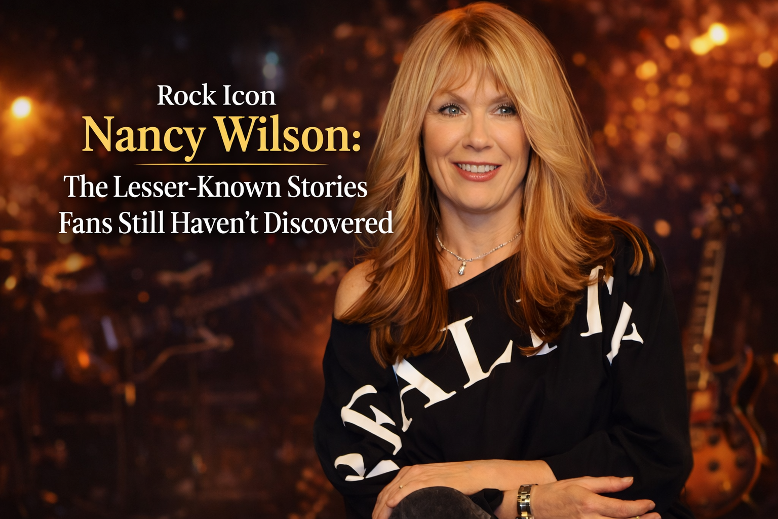 Rock Icon Nancy Wilson: The Lesser-Known Stories Fans Still Haven’t Discovered