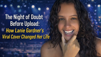 The Night of Doubt Before Upload: How Lanie Gardner’s Viral Cover Changed Her Life