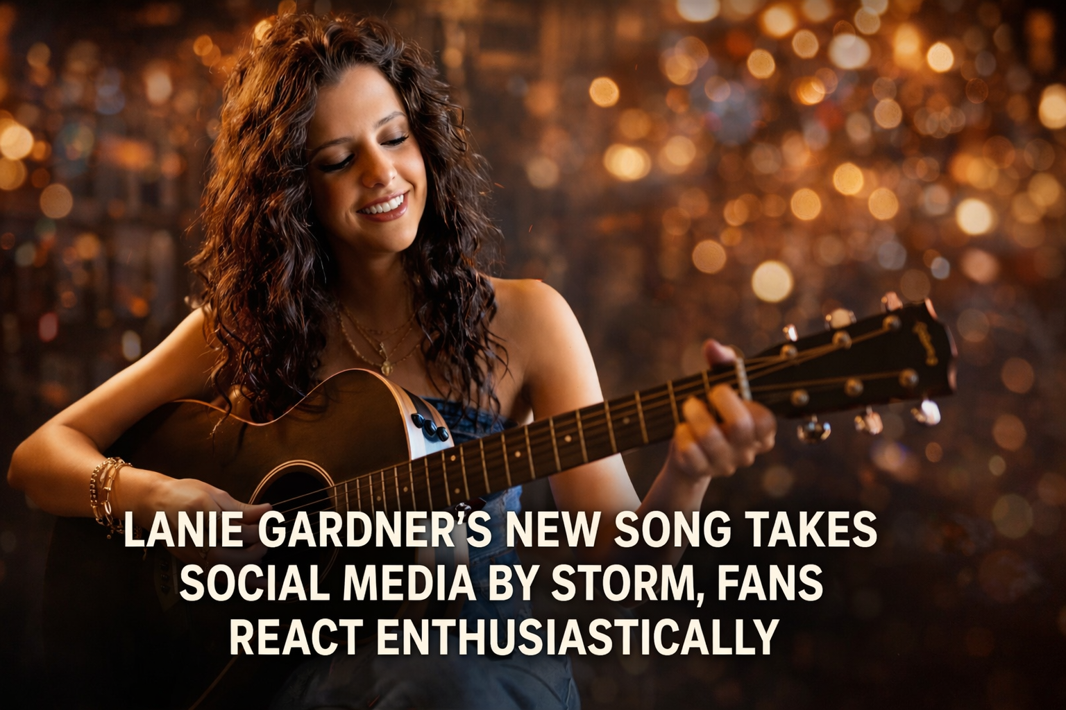 Lanie Gardner’s New Song Takes Social Media by Storm, Fans React Enthusiastically