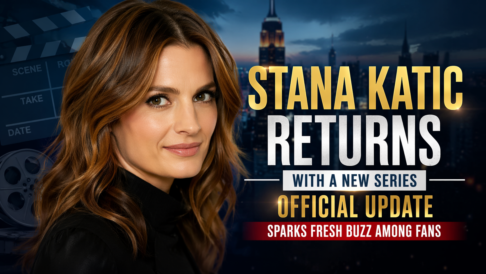 Stana Katic Returns with a New Series — Official Update Sparks Fresh Buzz Among Fans
