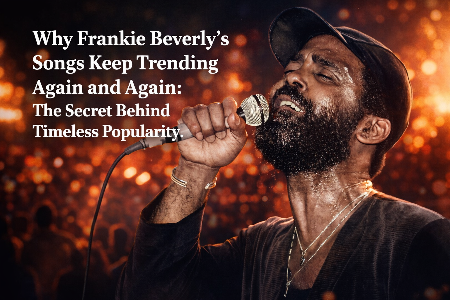 Why Frankie Beverly’s Songs Keep Trending Again and Again: The Secret Behind Timeless Popularity