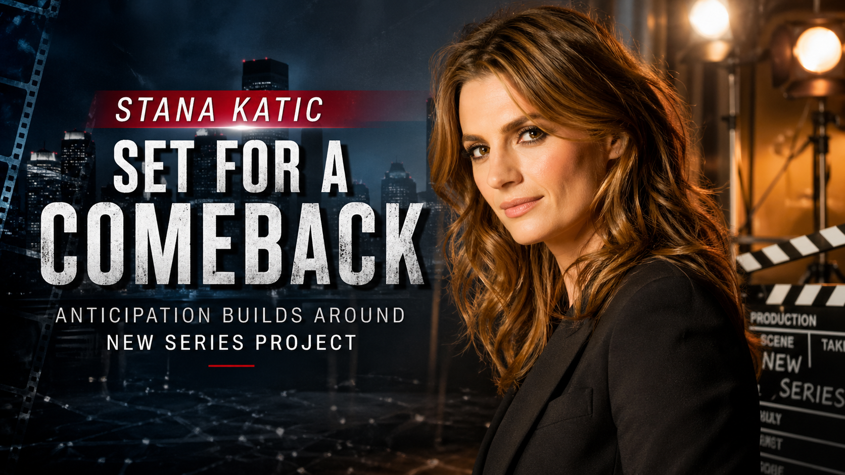 Stana Katic Set for a Comeback: Anticipation Builds Around New Series Project