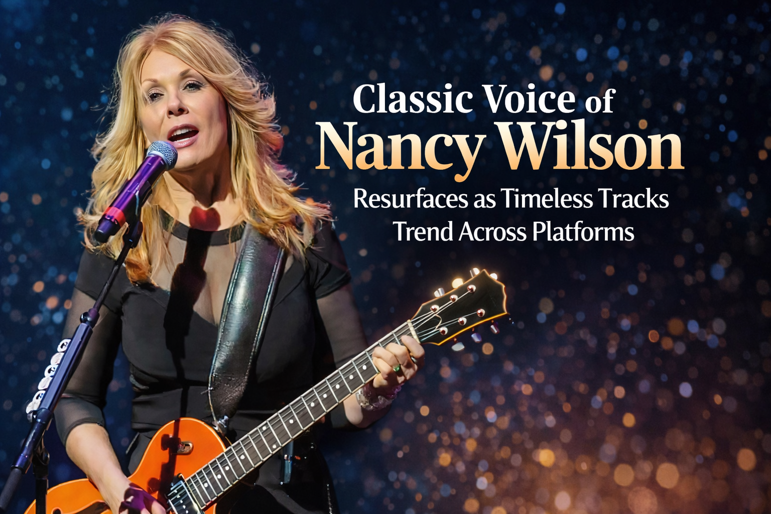 Classic Voice of Nancy Wilson Resurfaces as Timeless Tracks Trend Across Platforms