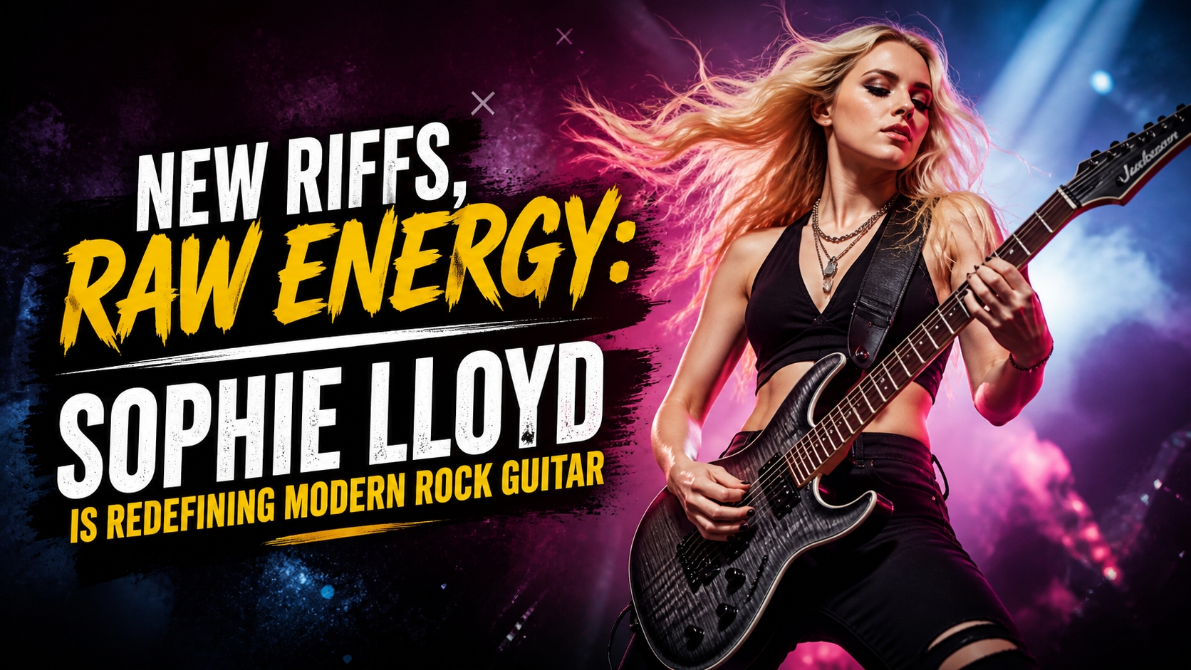 New Riffs, Raw Energy: Sophie Lloyd Is Redefining Modern Rock Guitar
