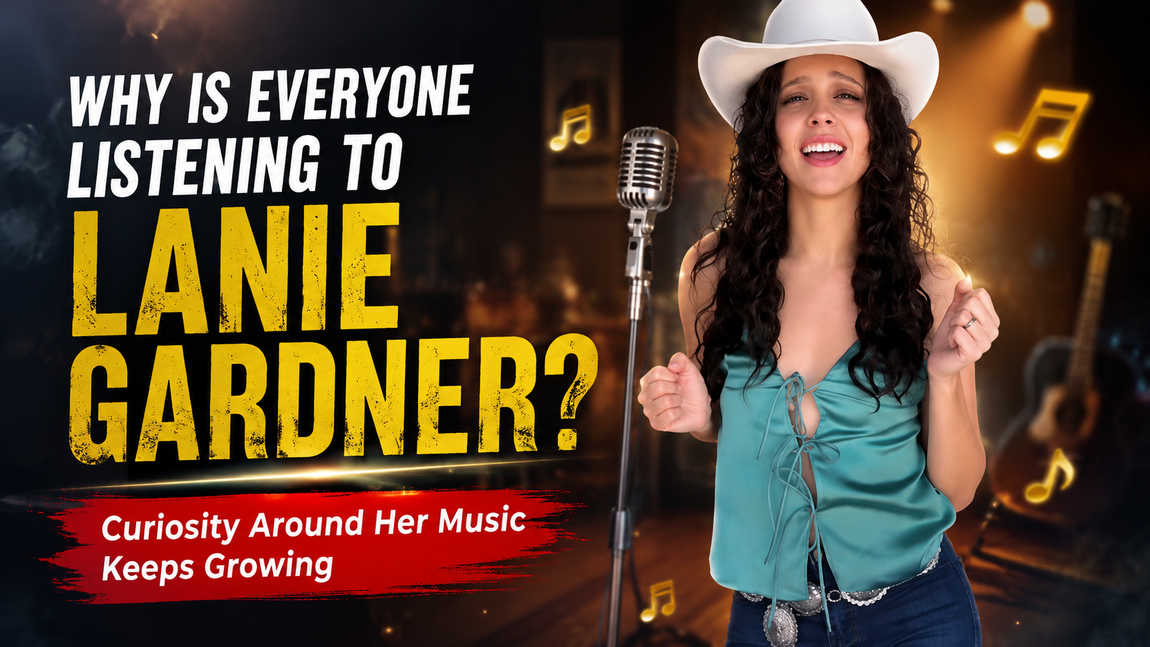 Why Is Everyone Listening to Lanie Gardner? Curiosity Around Her Music Keeps Growing