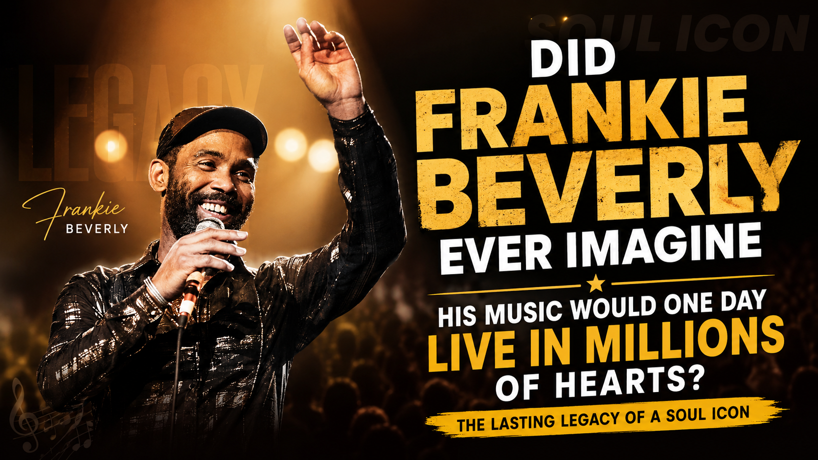 Did Frankie Beverly Ever Imagine His Music Would One Day Live in Millions of Hearts? The Lasting Legacy of a Soul Icon