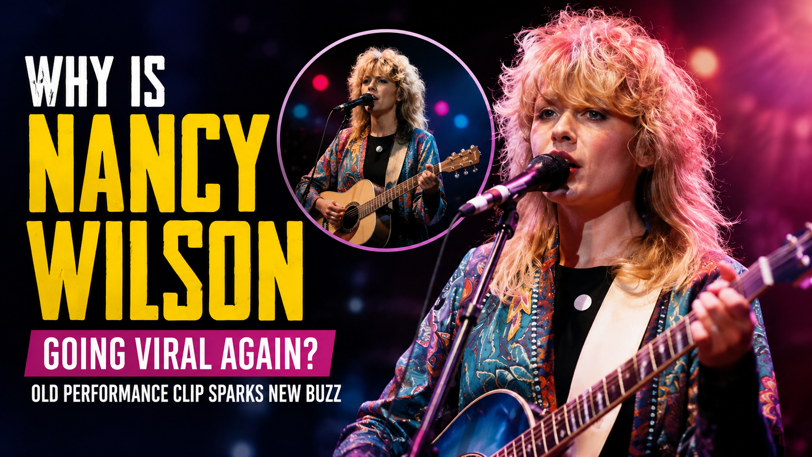 Why Is Nancy Wilson Going Viral Again? Old Performance Clip Sparks New Buzz