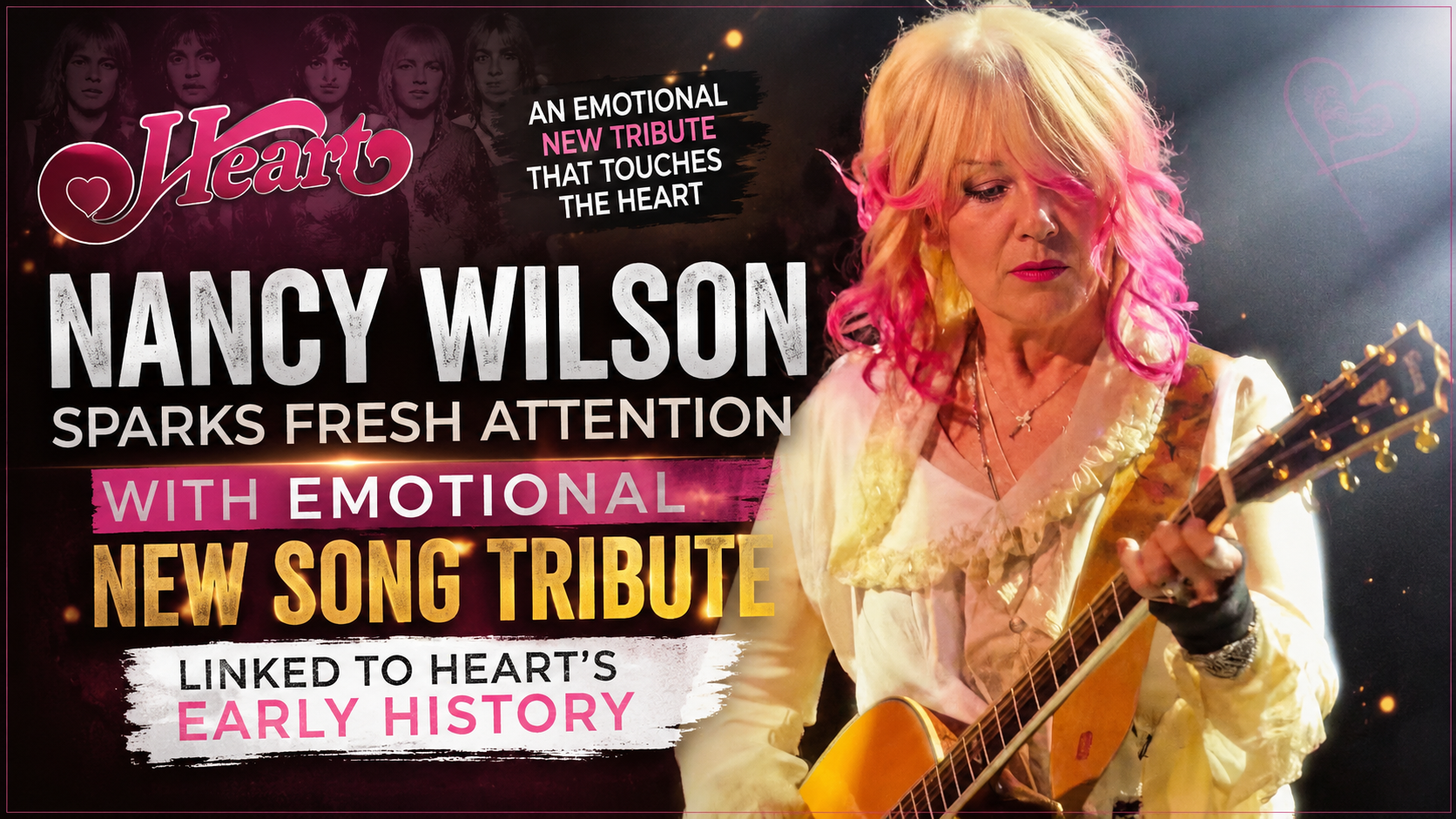 Nancy Wilson Sparks Fresh Attention With Emotional New Song Tribute Linked to Heart’s Early History
