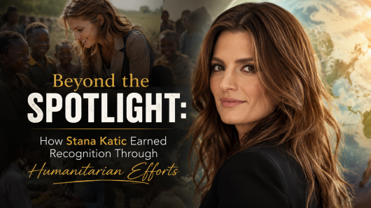 Beyond the Spotlight: How Stana Katic Earned Recognition Through Humanitarian Efforts