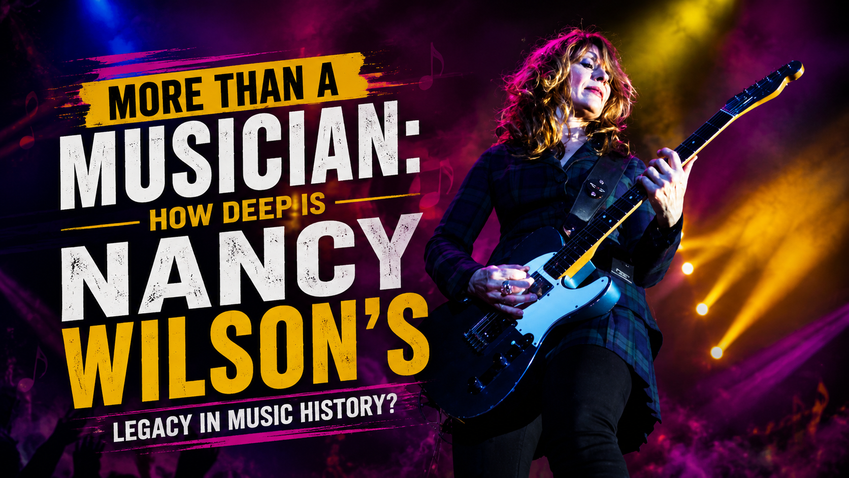 More Than a Musician: How Deep Is Nancy Wilson’s Legacy in Music History?