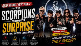 Old Sound, New Vibes: Why Scorpions Continue to Surprise Music Fans Across Generations