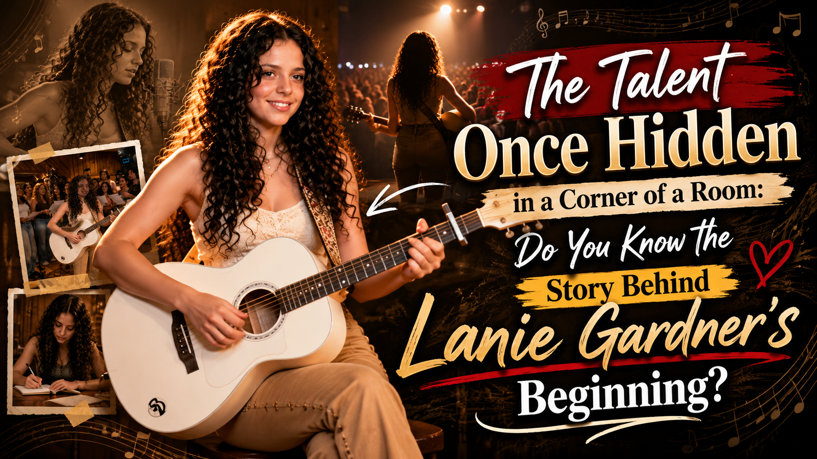 The Talent Once Hidden in a Corner of a Room: Do You Know the Story Behind Lanie Gardner’s Beginning?