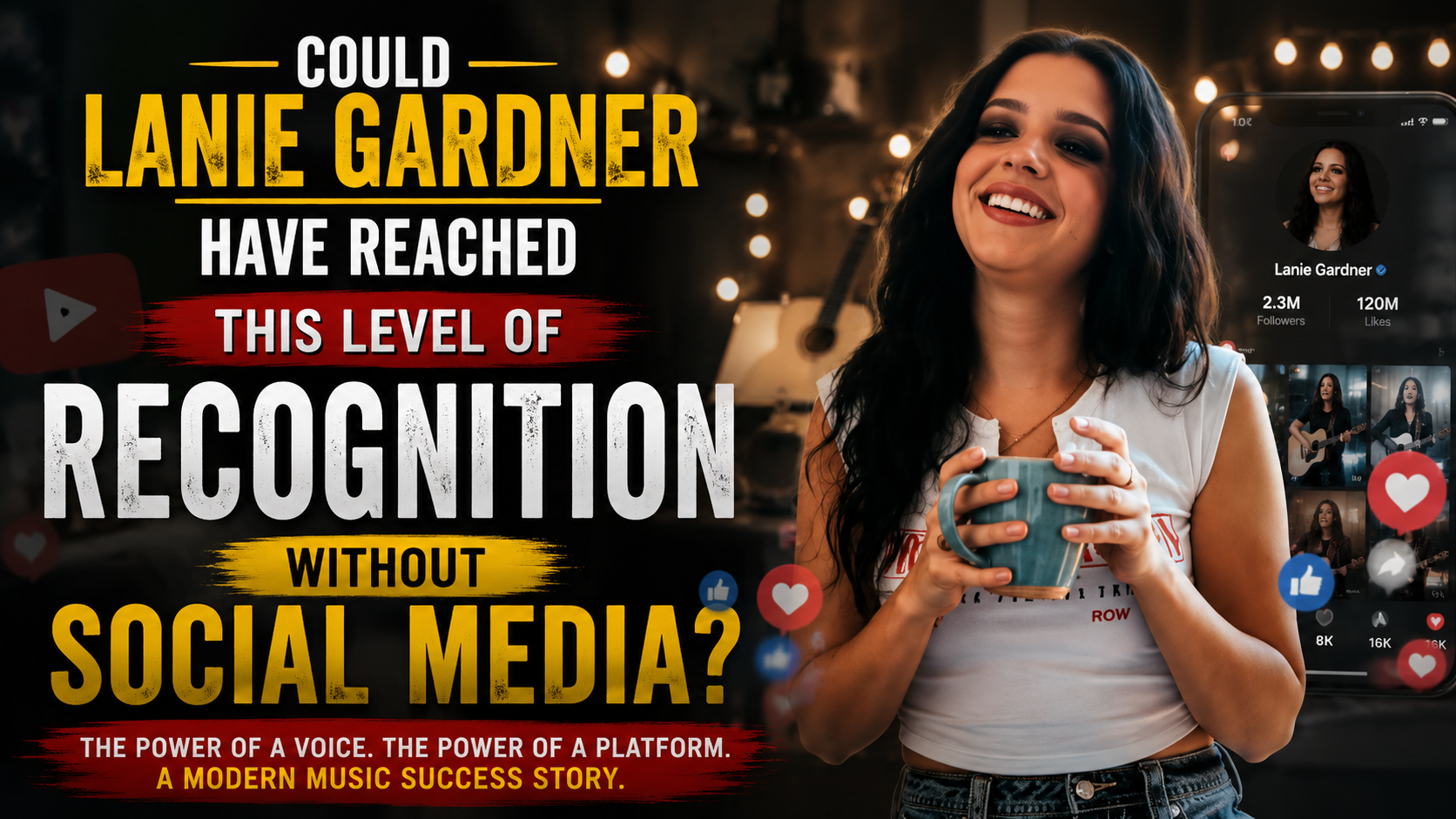 Could Lanie Gardner Have Reached This Level of Recognition Without Social Media?