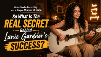Not a Studio Recording, Just a Simple Moment at Home: So What Is the Real Secret Behind Lanie Gardner’s Success?