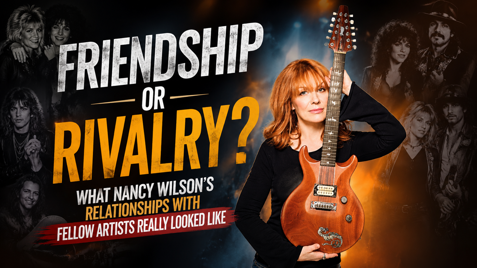 Friendship or Rivalry? What Nancy Wilson’s Relationships With Fellow Artists Really Looked Like