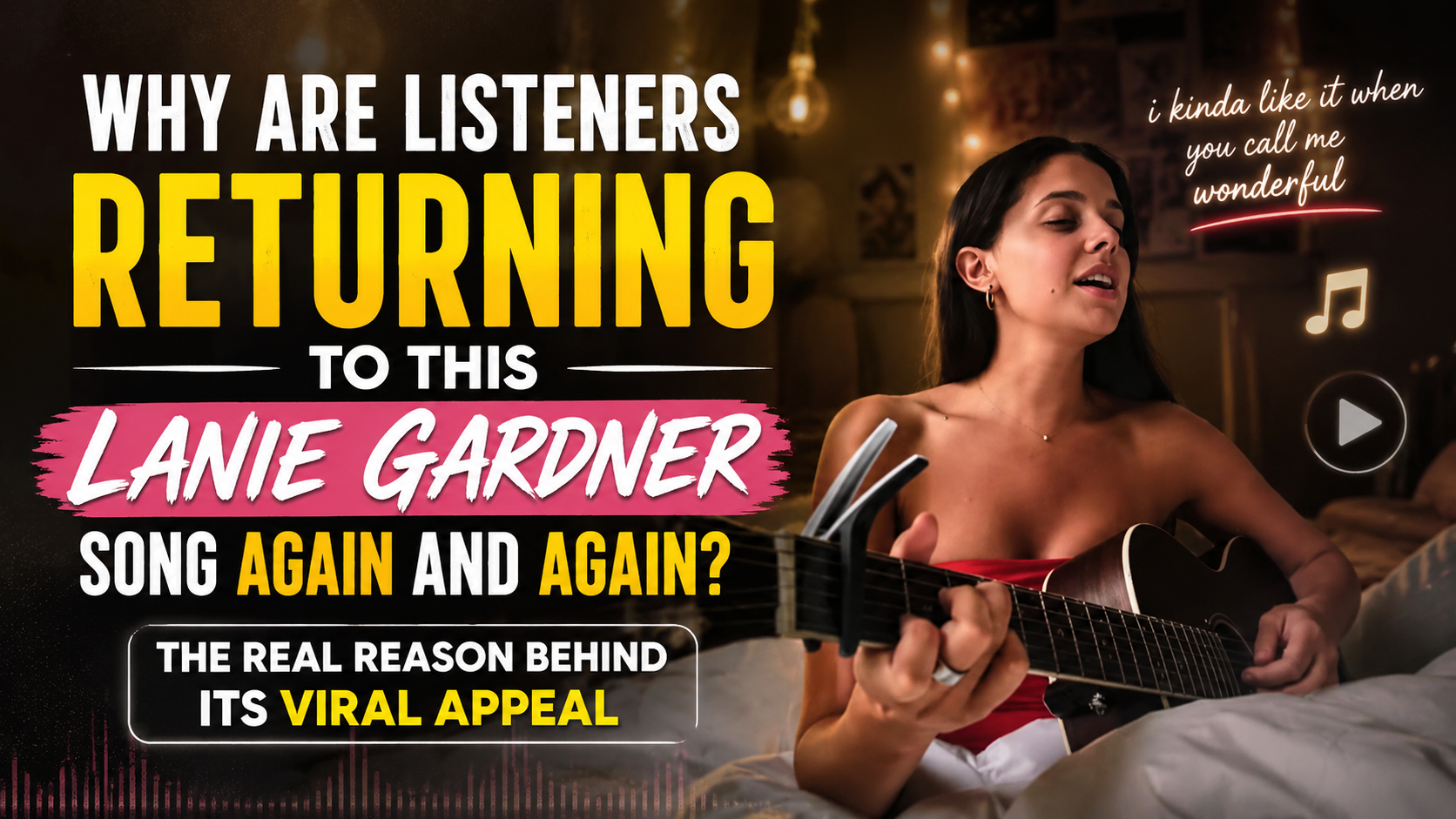 Why Are Listeners Returning to This Lanie Gardner Song Again and Again? The Real Reason Behind Its Viral Appeal