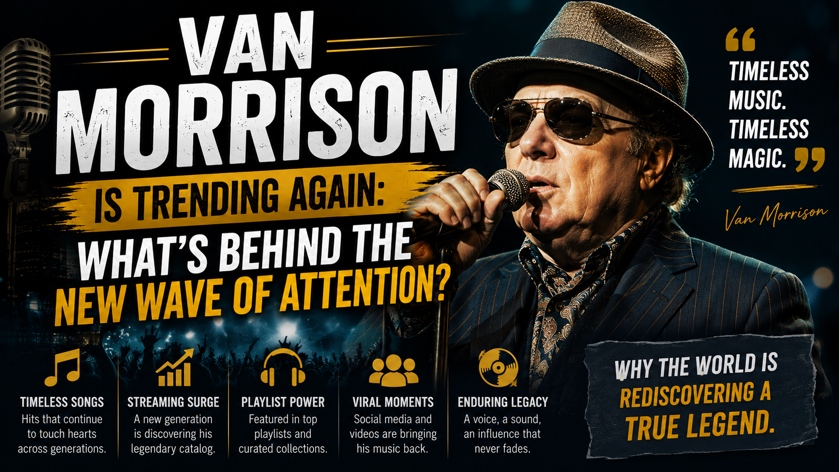 Van Morrison Is Trending Again: What’s Behind the New Wave of Attention?