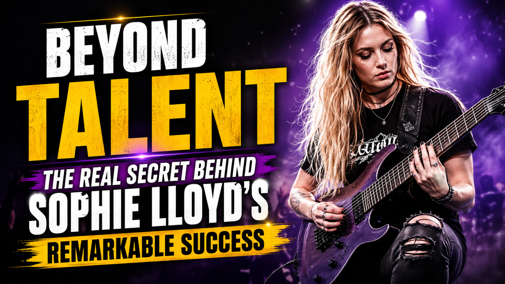 Beyond Talent: The Real Secret Behind Sophie Lloyd’s Remarkable Success