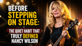 Before Stepping on Stage: The Quiet Habit That Truly Defined Nancy Wilson
