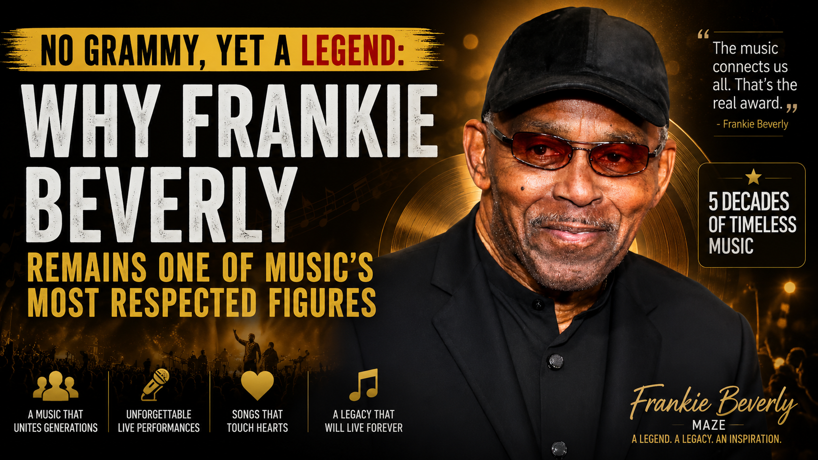 No Grammy, Yet a Legend: Why Frankie Beverly Remains One of Music’s Most Respected Figures