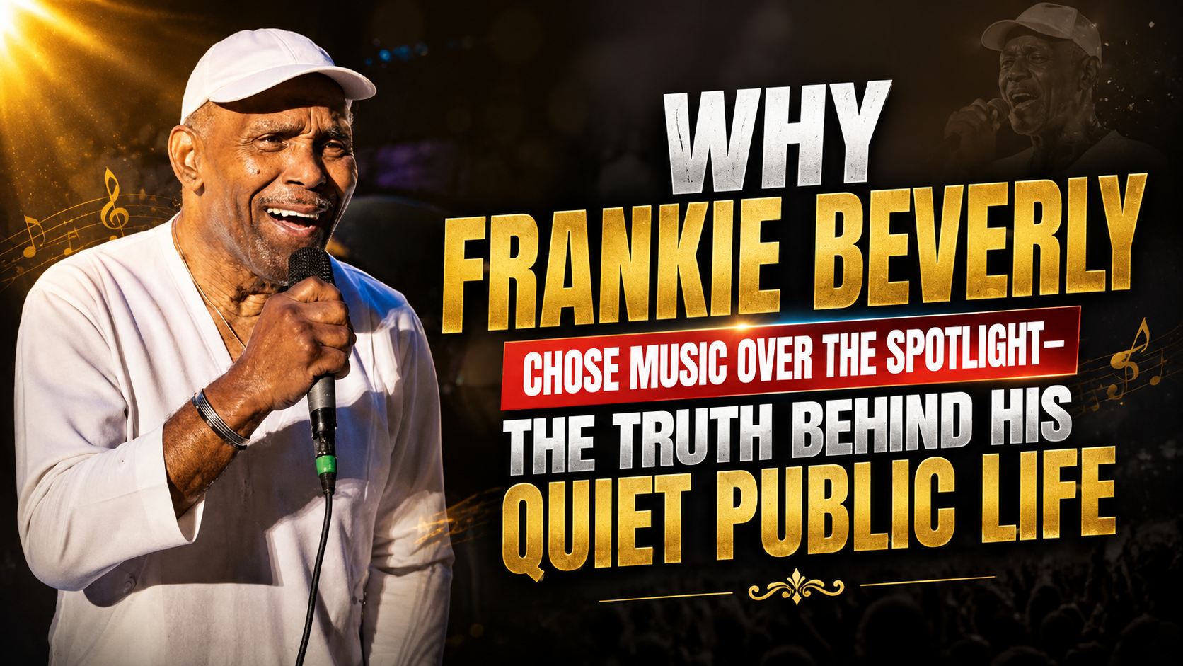 Why Frankie Beverly Chose Music Over the Spotlight—The Truth Behind His Quiet Public Life