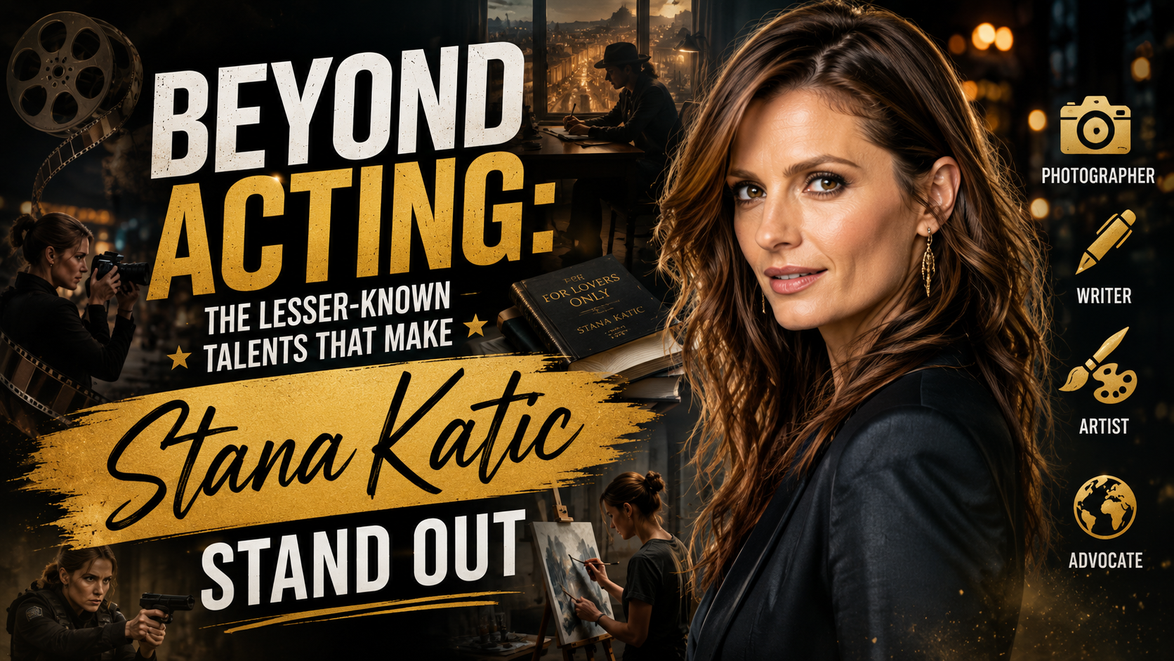 Beyond Acting: The Lesser-Known Talents That Make Stana Katic Stand Out