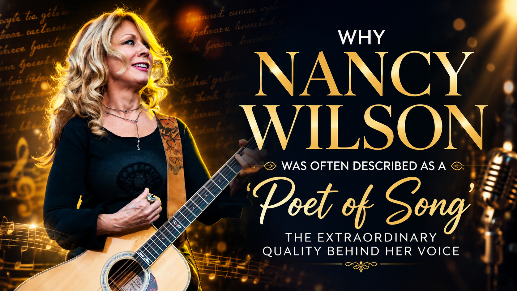 Why Nancy Wilson Was Often Described as a ‘Poet of Song’: The Extraordinary Quality Behind Her Voice