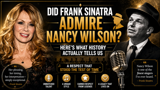 Did Frank Sinatra Admire Nancy Wilson? Here’s What History Actually Tells Us