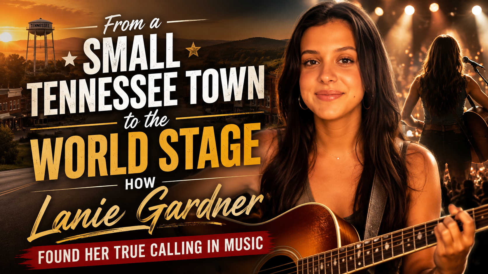 From a Small Tennessee Town to the World Stage: How Lanie Gardner Found Her True Calling in Music
