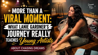 More Than a Viral Moment: What Lanie Gardner’s Journey Really Teaches Young Artists About Chasing Dreams