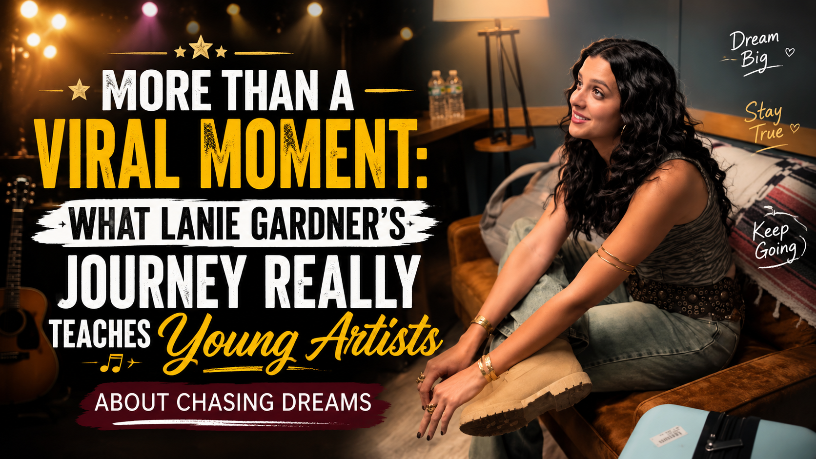 More Than a Viral Moment: What Lanie Gardner’s Journey Really Teaches Young Artists About Chasing Dreams