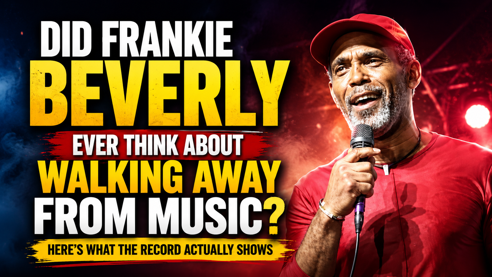 Did Frankie Beverly Ever Think About Walking Away From Music? Here’s What the Record Actually Shows