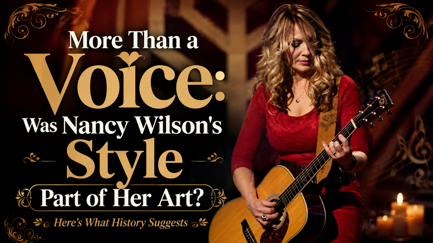 More Than a Voice: Was Nancy Wilson’s Style Part of Her Art? Here’s What History Suggests